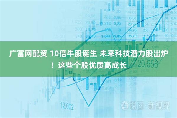 广富网配资 10倍牛股诞生 未来科技潜力股出炉！这些个股优质高成长